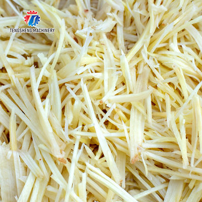 0.375KW Ginger Cutter Machine Electric Bamboo Shoot Shredder