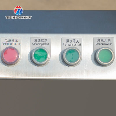 85KG 0.55KW Small vegetable does not cover an area of fruit and vegetable ozone washing machine hot washing machine