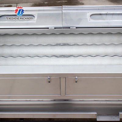 380KG Stainless steel wool roller peeling cleaning machine potato automatic fruit and vegetable peeling