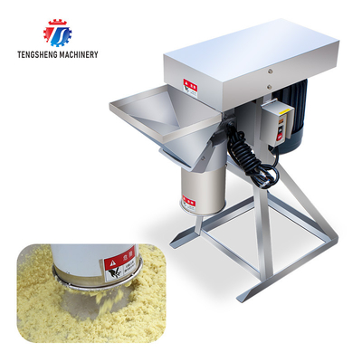 Silvery Single Tube Capsicum Potato Masher Machine , Ginger And Garlic Paste Making Machine