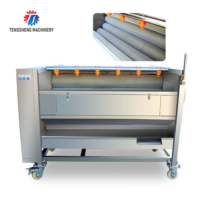 Potato cleaning peeling machine taro peeling machine multi-functional horseshoe hair roller cleaning machine