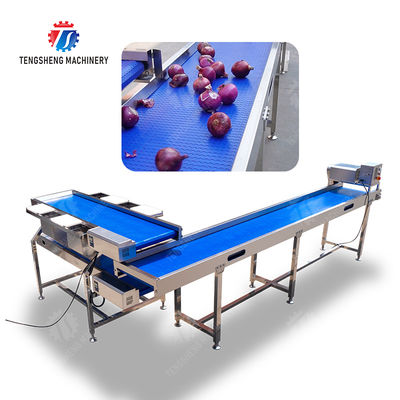 Conveyor Production Line Simplified Orange Potato  Onions Ginger Potato Carrot Taro Sweet potato Yam Saiko persimmon papaya horseshoe processing production Grading Transporting Machine