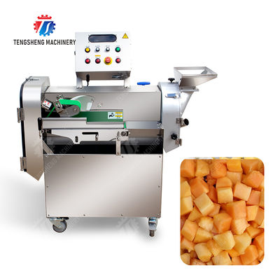 Double-head vegetable cutting machine conveyor belt can be removed Ginger Potato Carrot radish Taro Sweet potato Yam corn Saiko persimmon Leafy vegetables Cutting