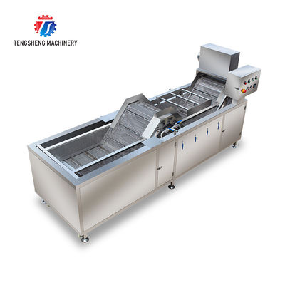 380V3.5KW Corn blanching and cleaning machine blanching machine high temperature and high pressure spray bubble cleaning