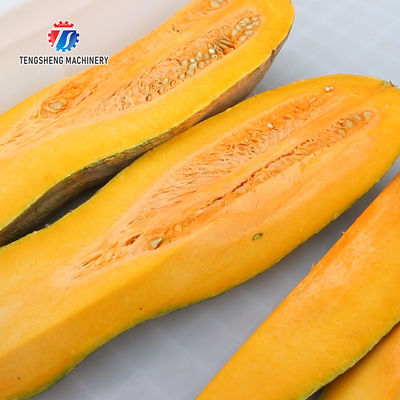 58KG Pumpkin and fruit slicing machine stainless steel fast pure pneumatic big melon and fruit slicing machine