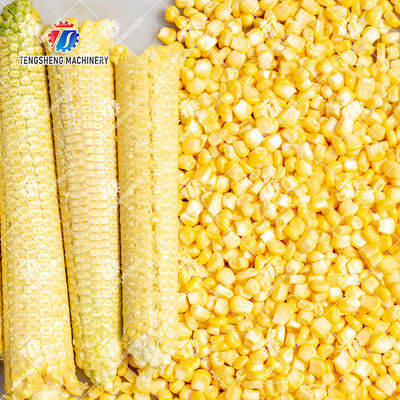 Electric Sweet Corn Thresher Machine Maize Separator Corn Dehusking