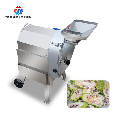 Stainless Steel Industrial Potato Dicer , bulb rhizome turnip Cucumber Slicer Machine