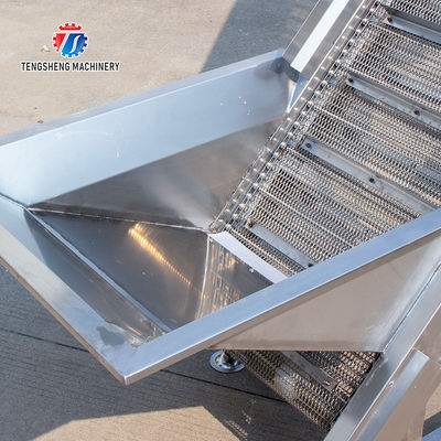 380V Food conveyor line stainless steel mesh belt conveyor specifications can be determined