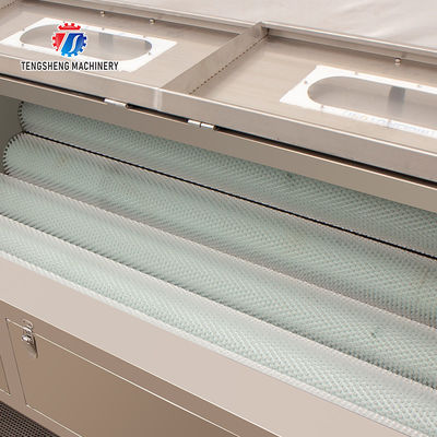 380KG 1.5KW Continuous cleaning equipment seafood wool roller cleaning root cleaning